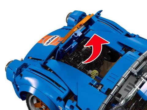 Klocki techniczne 1816-elementów Auto sportowe Cobra-427 ZA5307