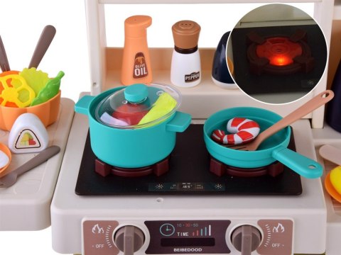 Kuchnia efekt gotowania para dźwięk światło lodówka garnki 63el ZA4667