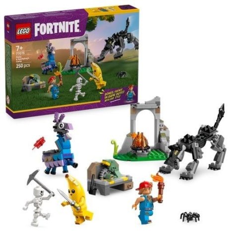 LEGO(R) FORTNITE 77075 Skórek i iskra oraz obóz