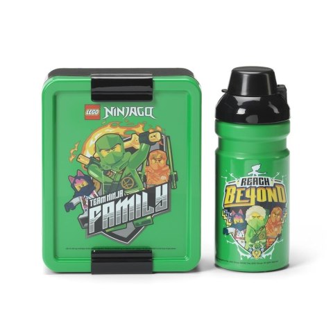 LEGO(R) lunchset Ninjago zielony