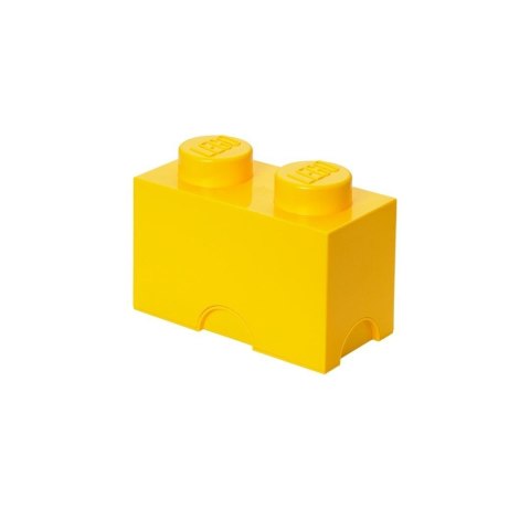 LEGO(R) pojemnik klocek dwójka żółty