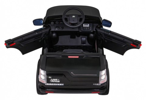 Land Rover Discovery Autko elektryczne dla dzieci Czarny SUV + Pilot