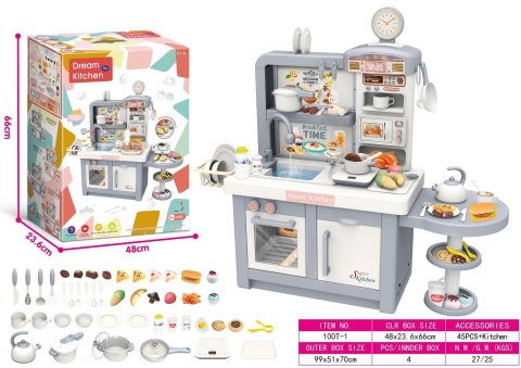 MEGA Kuchnia Szara + Akcesoria