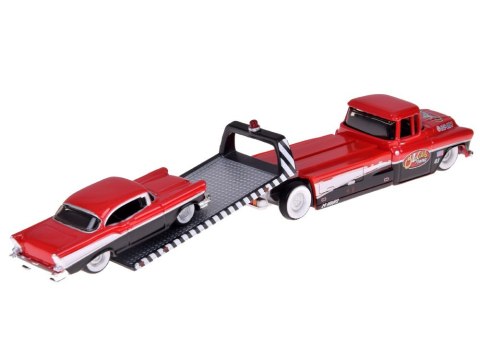 Maisto Licencjonowane Auta Metalowe Chevrolet Flatbed 1957 i Bel Air ZA5864