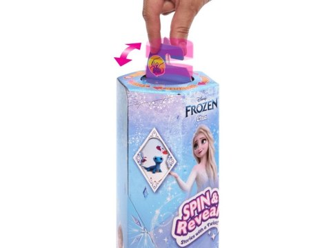 Mattel Disney Princess Frozen Spin & Reveal Lalka Elsa + akcesoria ZA6043