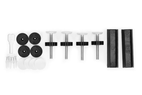 BRAMKA BARIERKA ZABEZPIECZAJĄCA 74-105 CM NA SCHODY I DRZWI STAL DODATKOWE PANELE CZARNA ECOTOYS