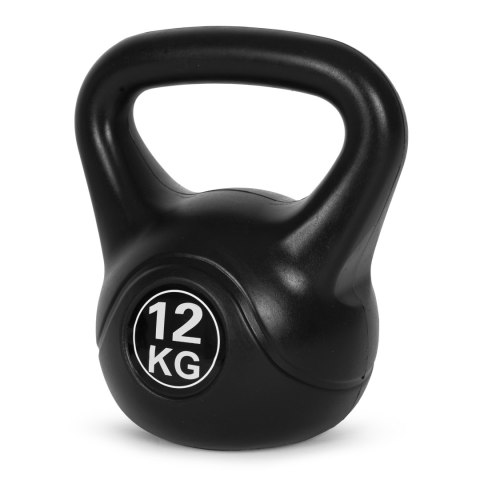 KETTLEBELL KETTLE 12 KG DO ĆWICZEŃ HANTLA KULA ODWAŻNIK OBCIĄŻENIE CIĘŻAR FITNESS MODERNHOME