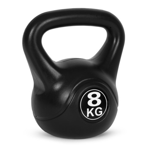 KETTLEBELL KETTLE 8 KG DO ĆWICZEŃ HANTLA KULA ODWAŻNIK OBCIĄŻENIE CIĘŻAR FITNESS MODERNHOME