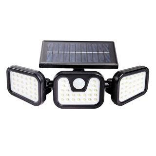 LAMPA SOLARNA OGRODOWA LED Z CZUJNIKIEM RUCHU 4 TRYBY
