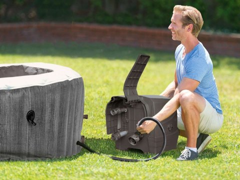 NADMUCHIWANE SPA BASEN Z HYDROMASAŻEM 4 OS. 196X71 CM WIFI AKCESORIA PREMIUM INTEX 28440