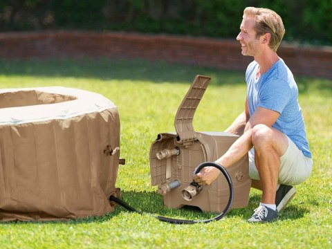 NADMUCHIWANE SPA BASEN Z HYDROMASAŻEM 6 OS. 216X71 CM AKCESORIA PREMIUM INTEX 28428