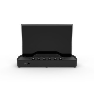 STACJA POGODOWA PODŚWIETLANA WYŚWIETLACZ LCD BEZPRZEWODOWA Z CZUJNIKIEM ZEWNĘTRZNYM TERMOMETR BAROMETR ZEGAR