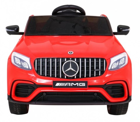 Mercedes Benz GLC63S dla dzieci Czerwony SUV + Pilot
