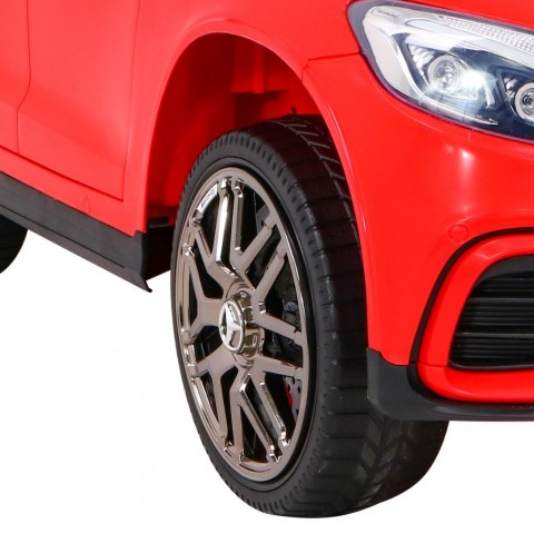 Mercedes Benz GLC63S dla dzieci Czerwony SUV + Pilot