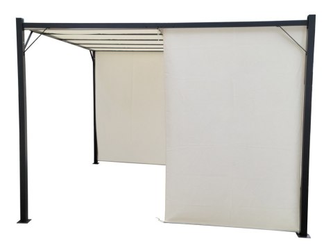 PERGOLA ogrodowa Para Sole ZONA Altana tarasowa 3x3x2m ROLETY SP0836