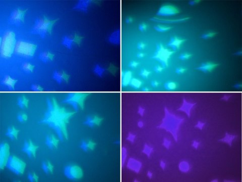 Pluszowy miś projektor gwiazd z kołysankami lampka usypiacz ZA5713