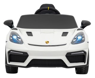 Pojazd Porsche Spyder RS 718 Biały sportowy samochód