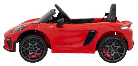 Pojazd Porsche Spyder RS 718 Czerwony