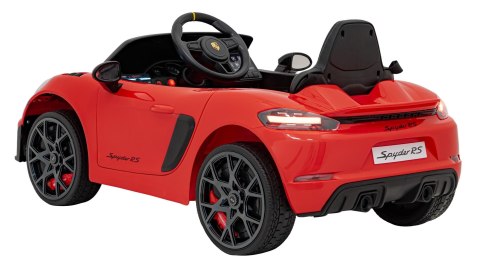 Pojazd Porsche Spyder RS 718 Czerwony