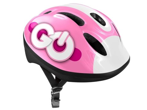 Regulowany zestaw ochronny dla dzieci Kask + ochraniacze RÓŻOWY SP0856