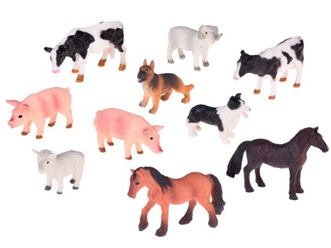 SERIA ZWIERZĘTA FARMA Duży zestaw "WETERYNARZ na wsi" 102 elementy ZA5350