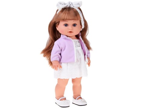 Urocza Lalka Jaśminka z długimi włosami 38cm w eleganckim ubranku ZA5876