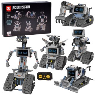 Zdalnie sterowane klocki 5w1 - zbuduj ROBOTY i pozwól im ożyć! RC0742