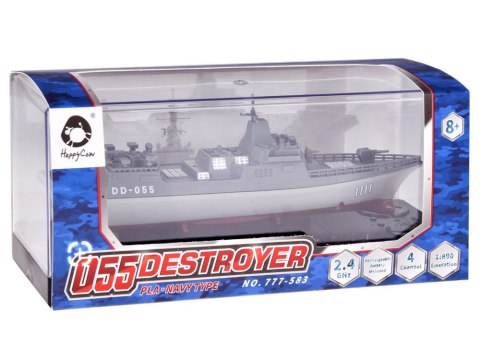 Zdalnie sterowany Statek bitewny Niszczyciel DD-055 Skala 1:890 RC0733