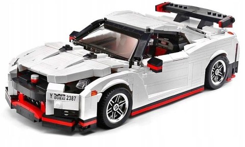 Zestaw Klocków Autko 1034el.Białe