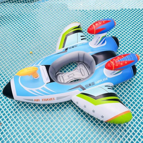 Kółko Ponton dla dzieci do pływania samolot rakieta pistolet 314