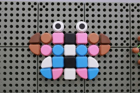 MASTERKIDZ Drewniana Tablica STEM Wolnostojąca XXL w Kształcie Domu + Akcesoria