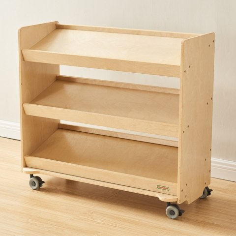 MASTERKIDZ Regał na Kółka - 3 Półki Na Akcesoria Do Tablicy STEM 800H x 800L