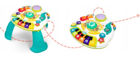 Multifunkcyjny Edukacyjny Muzyczny Stolik Dla Dzieci Pianinko Mikrofon