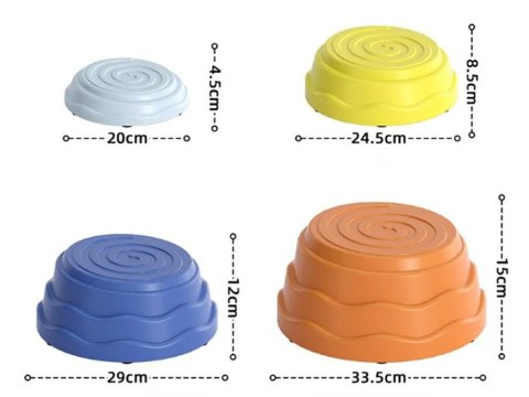 Ścieżka Sensoryczna Dla Dzieci KAMIENIE BALANSUJĄCE 5 Szt Równowaga Trening Równowagi