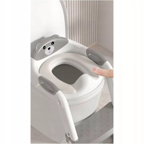 Nocnik i nakładka na sedes 2w1 dla dzieci składana antypoślizgowa regulacja