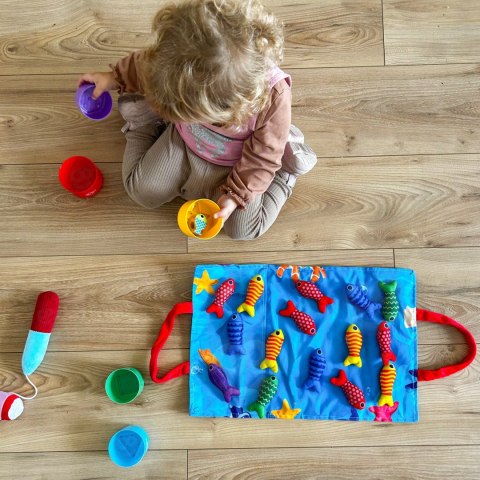 WOOPIE Zestaw Małego Wędkarza Nauka Liczenia 22 El.