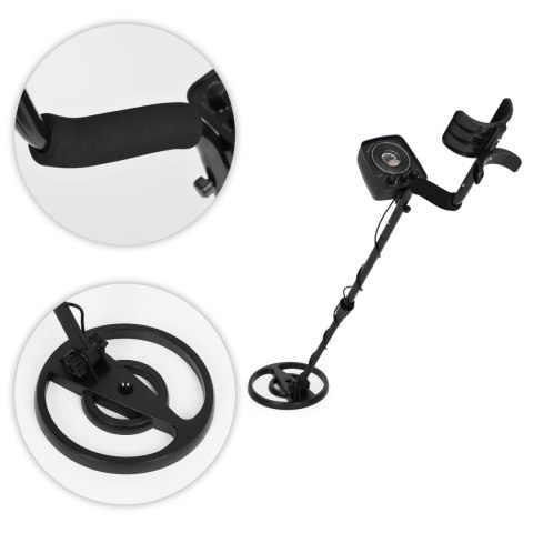 Wykrywacz metali detektor 2 tryby do poszukiwań złota srebra monet