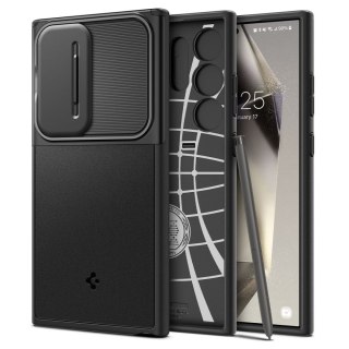 Etui ochronne na Samsung Galaxy S24 Ultra Optik Armor - czarne