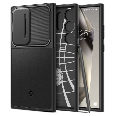 Etui ochronne na Samsung Galaxy S24 Ultra Optik Armor - czarne