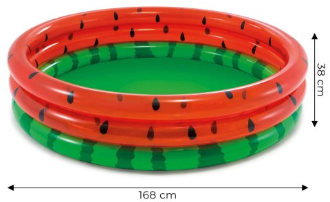 BASEN DMUCHANY BRODZIK DLA DZIECI BASENIK ARBUZ INTEX 58448