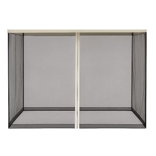 MOSKITIERA DO PAWILONU OGRODOWEGO 3X3 M SIATKA Z ZAMKAMI BŁYSKAWICZNYMI MULTIGARDEN