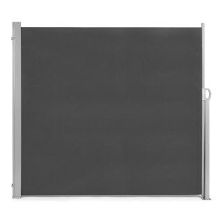 SKŁADANA MARKIZA 350X180 CM BOCZNA ROLETA PARAWAN DO OGRODU NA TARAS ANTRACYT MULTIGARDEN