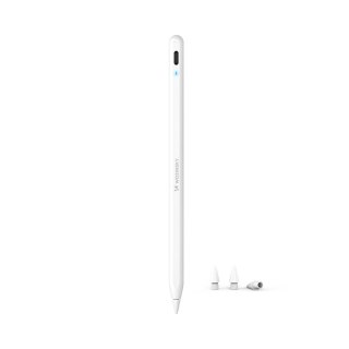 Rysik stylus WRA-08 do Apple iPad 2018-2025 USB-C- biały