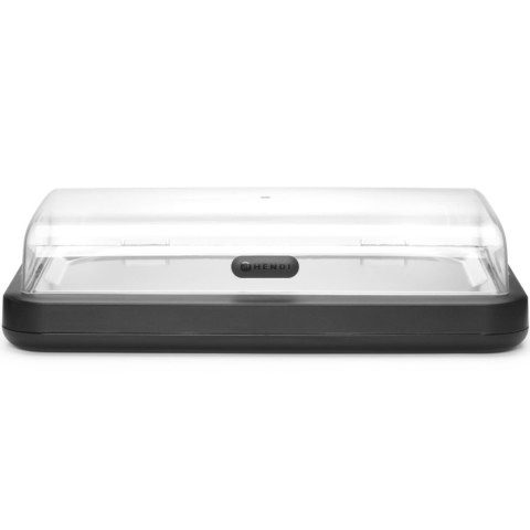 Witrynka ekspozycyjna z wkładem chłodzącym UNIQ GN 1/1 - czarna