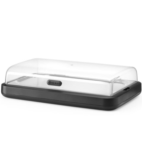 Witrynka ekspozycyjna z wkładem chłodzącym UNIQ GN 1/1 - czarna