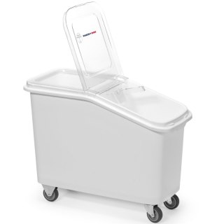 Wózek pojemnik gastronomiczny na produkty sypkie mąkę cukier ryż 62 l