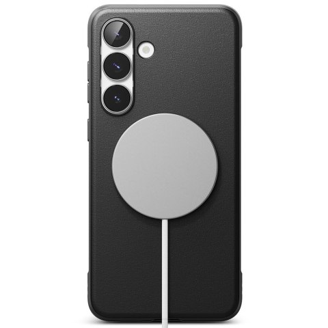 Etui plecki case do Samsung Galaxy S25 FE Onyx Magnetic MagSafe - czarne