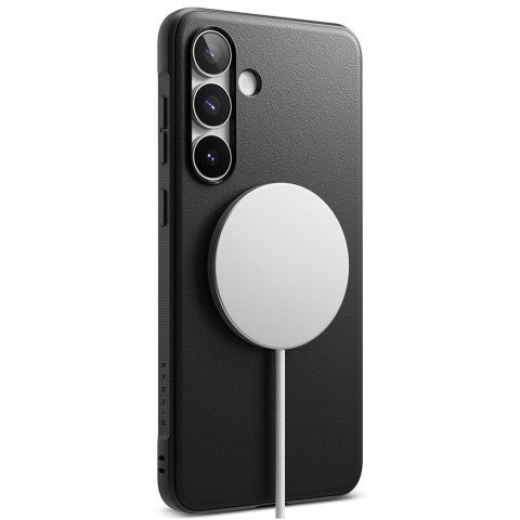 Etui plecki case do Samsung Galaxy S25 FE Onyx Magnetic MagSafe - czarne
