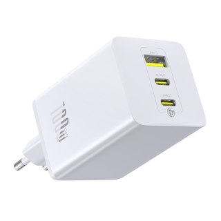 Ładowarka sieciowa EnerFill FE11 2x USB-C USB-A 100W - biała