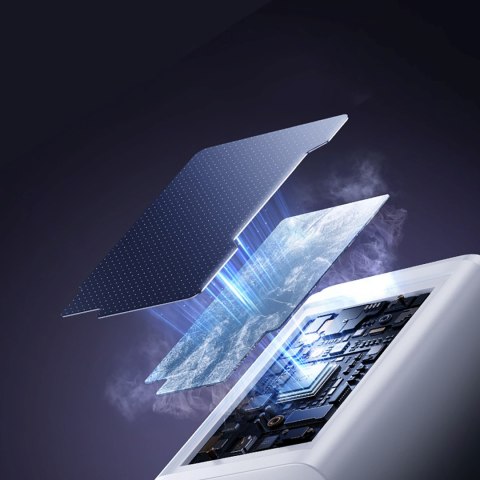 Ładowarka sieciowa EnerFill FE11 2x USB-C USB-A 100W - biała